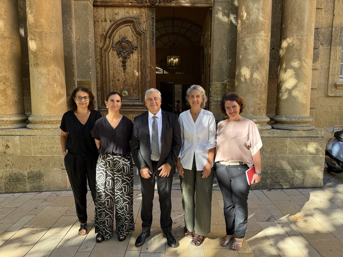 Merci à Alessia Lefebure directrice de sc po Aix et son équipe pour son accueil et nos échanges  sur les enjeux de cette rentrée ⁦<a href="/RegionAcPaca/">Région académique Provence-Alpes-Côte d'Azur</a>⁩