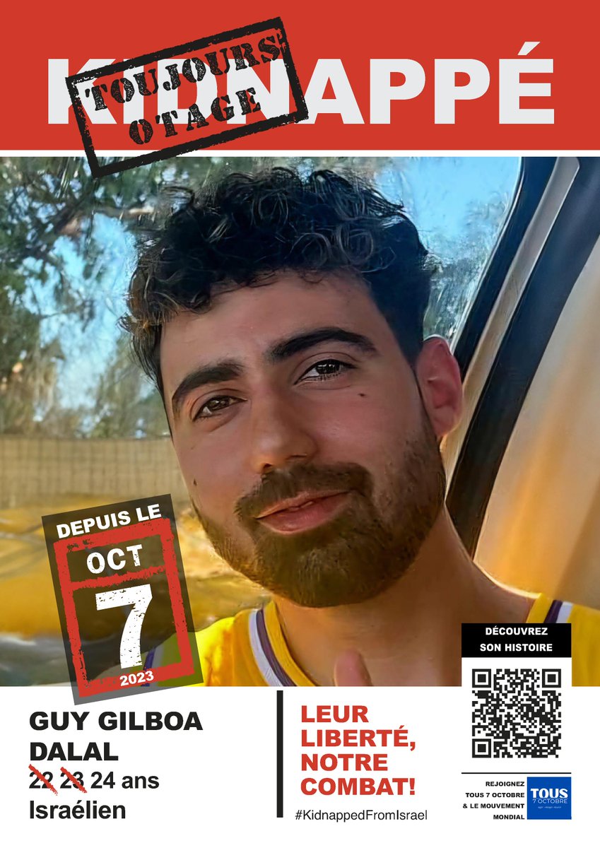 #BringThemHomeNow #LetThemGoNow #705October. Since #7October (1 year, 10 months, 4 weeks, 1 day)