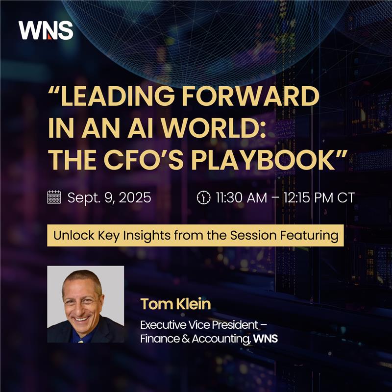 wnsholdings's tweet photo. To outsmart disruption, the question isn’t what #GenAI can do today — it’s how it can fuel continuous innovation to #OutsmartTheFuture.
Join WNS at #HackettGenAI2025 as we share the #CFOs playbook for #FutureReadyFinance.
Visit the WNS booth: https://t.co/tfPywZVTSx https://t.co/3j4A31upWF