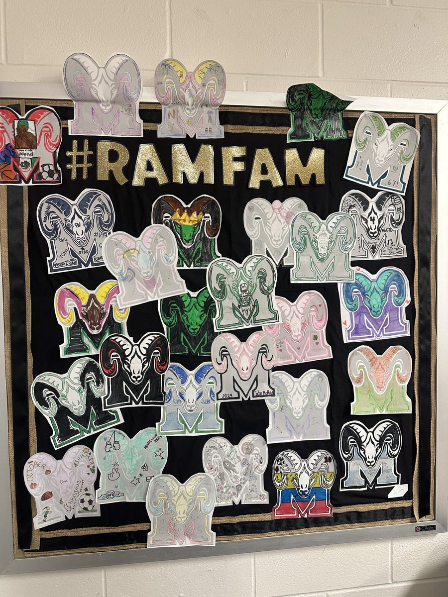 CoachCroes_18's tweet photo. Started out our Identity unit with students creating their very own RAM that represented them!! So proud of their efforts and even prouder to be a RAM! #RPND #CreekMayde 💚🤍 https://t.co/NmlF6jNOXp