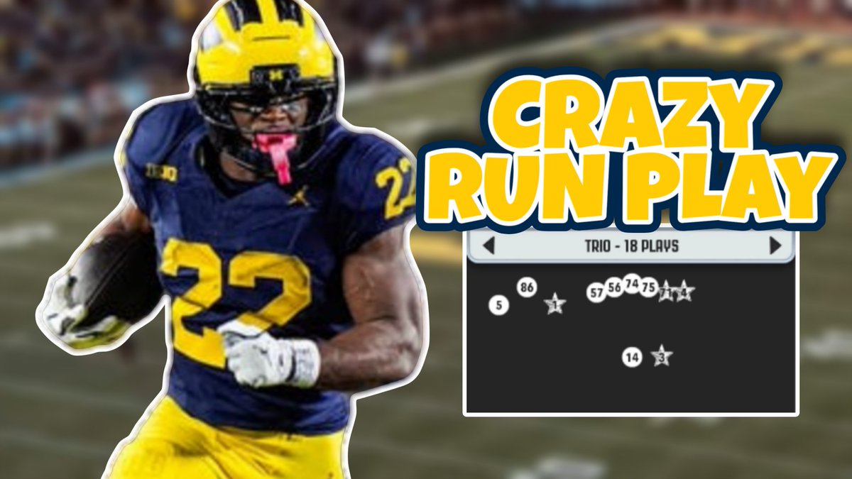 I begin a breakdown of a super underrated formation in #CFB26

It has a run in it that destroys cpver 0 blitzes. 25 likes on the video, and I break down some passing plays out of it!!!

Link below 🔥
