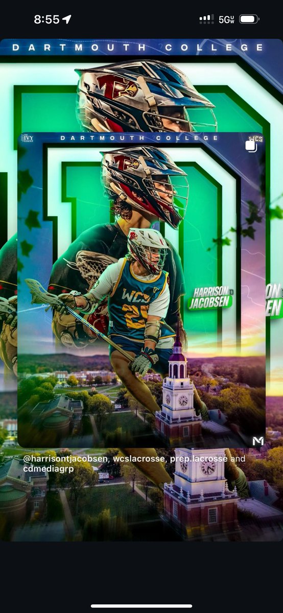Huge congratulations to ‘27 Attackman Harry Jacobsen on his commitment to <a href="/DartmouthMLax/">Dartmouth Men’s Lacrosse</a>
