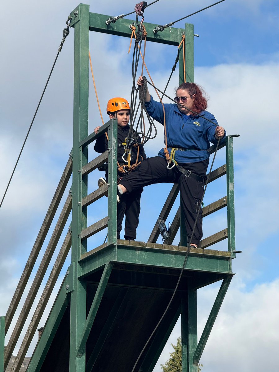 PCPPenguins's tweet image. Zip wire!