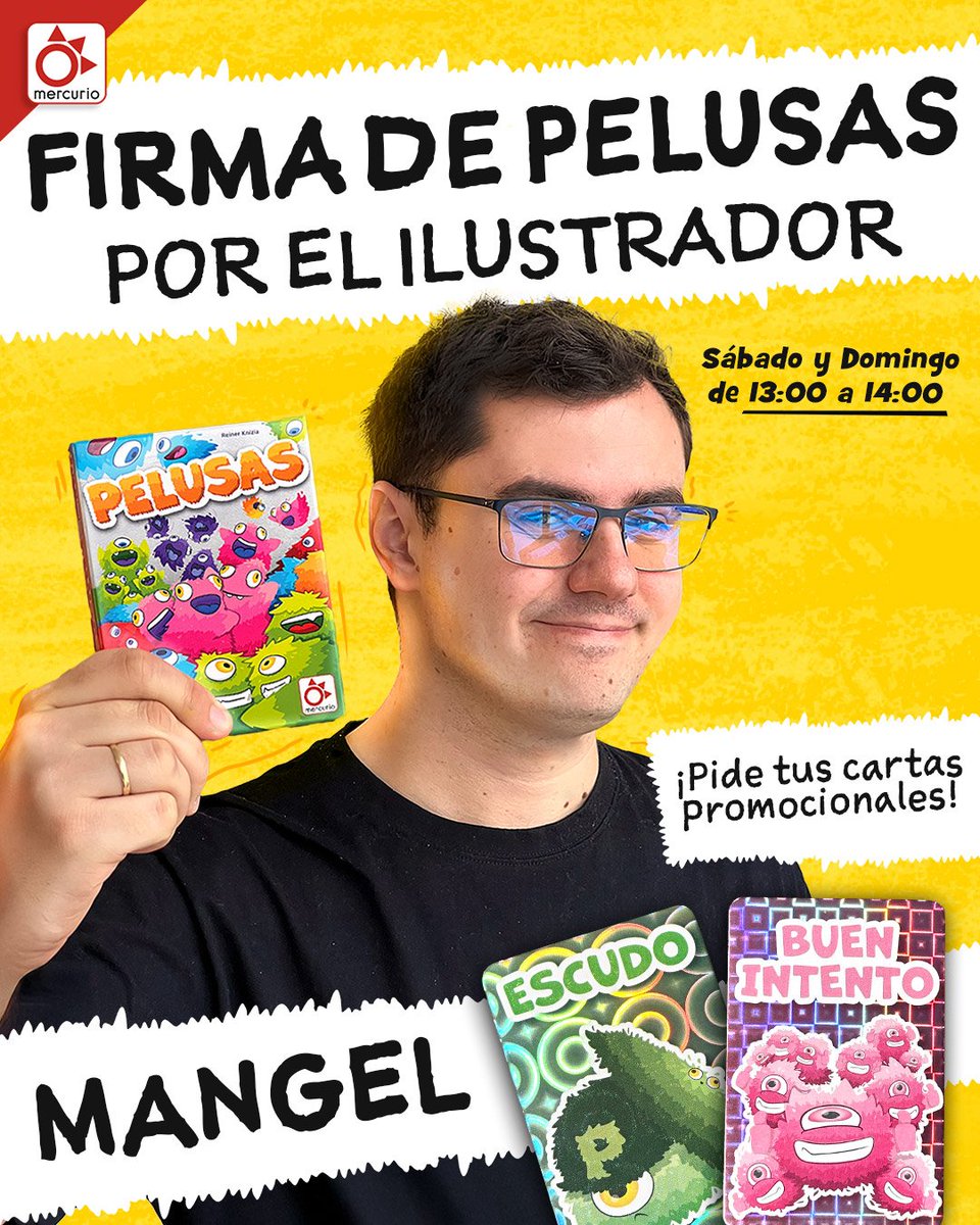 ¡Os esperamos este finde en <a href="/infrefest/">Infrefest</a>  con todas estas actividades!
Además ven a probar en primicia Tic Tac Tumba, Flip 7...
¡Te esperamos!
<a href="/sergioortiz_87/">Sergio Ortiz | Creativo visual</a> <a href="/almillan/">Alberto Millán</a>