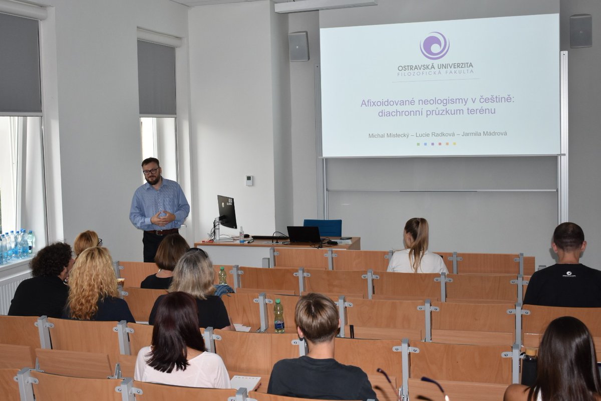 KCJ_OSU's tweet photo. VI. Den neologie a sociolektologie (5. září 2025, Ostrava) https://t.co/i3QgY0g8V4