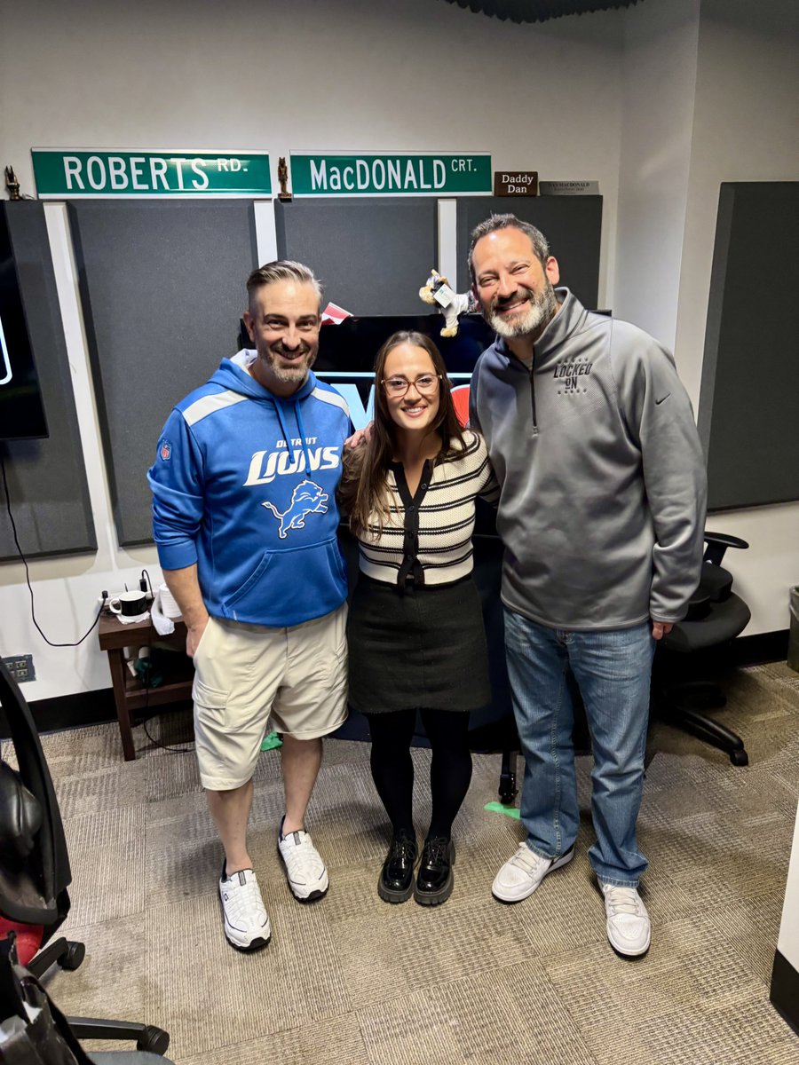 What a blast talking <a href="/lockedonlions/">Locked on Lions</a> with <a href="/mikemeg800/">Mornings w/ Mike & Meg</a> today in studio!