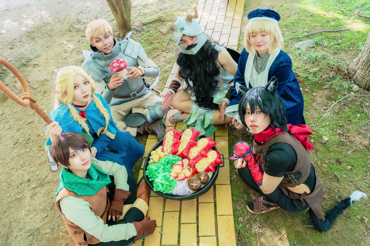 #던전밥 #dungeonmeshi  #ダンジョン飯  #cosplay 

🗡 <a href="/malgom_cos/">말곰</a>
🧝‍♀️ <a href="/luina_77/">루이나</a>
🗝 <a href="/x14110x/">씨알</a>
👨‍🍳 <a href="/meglinOvO/">메글링👾</a>
🪽 <a href="/apple_10_28/">링고 RINGO</a>
🐈‍⬛ <a href="/gomdal_aries03/">루곰</a>

📸 <a href="/jgk6548/">강군</a>