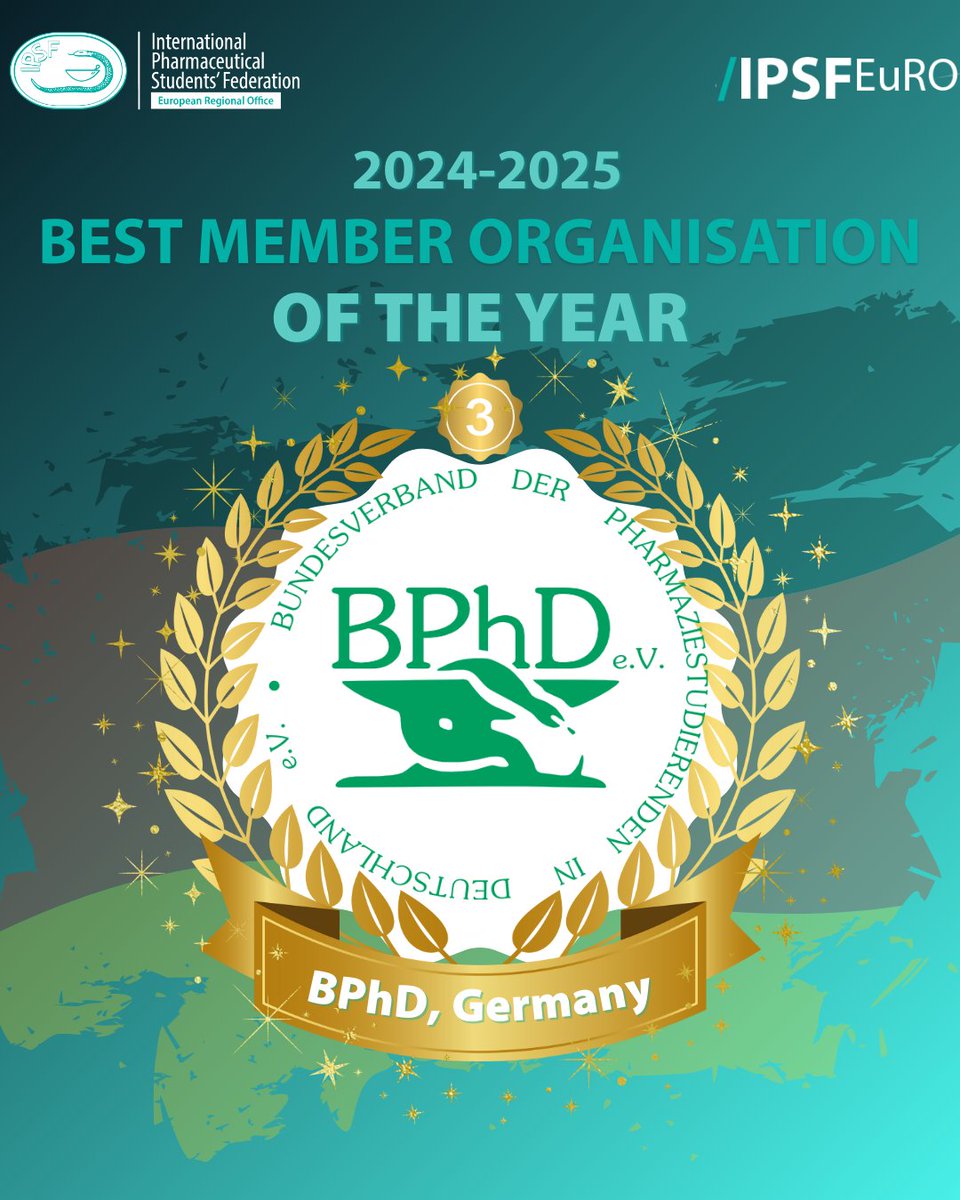 🏆✨ Congratulations to our incredible Member Organisations for their outstanding contributions this mandate!

🥇 1st place: NAPSer, Serbia
🥈 2nd place: DŠFS, Slovenia
🥉 3rd place: BPhD, Germany

💙💚