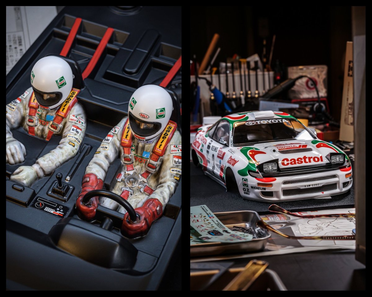 ドリフトしながら駆け抜ける姿を妄想中♫ #ラジコンボディ