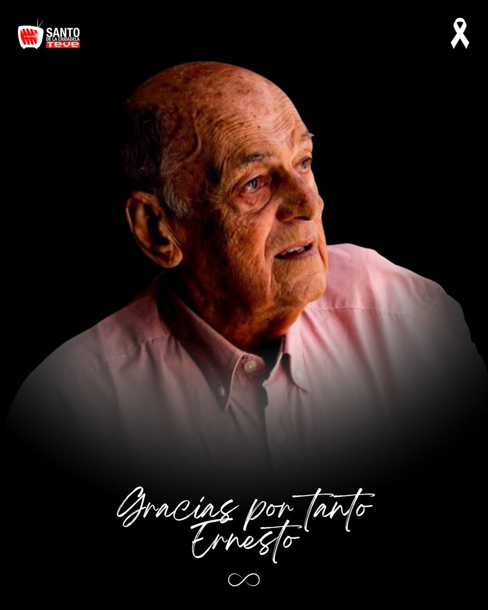 Lamentamos el fallecimiento de Don Ernesto García Soaje, presidente de #SanMartín a fines de los 60 y comienzos de los 70.
Acompañamos a su familia en este difícil momento y rogamos por su eterno descanso. ❤️🤍