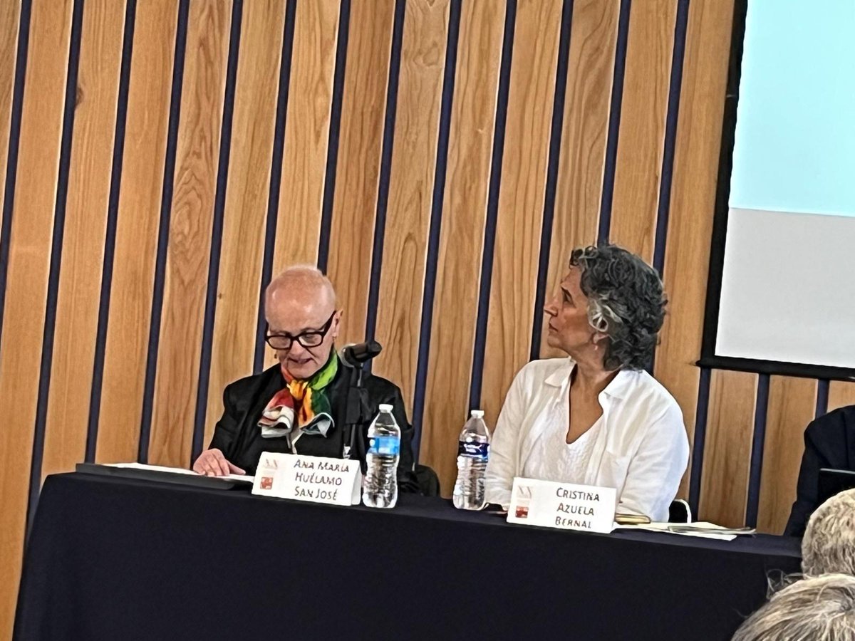 ¡Empieza también la sesión sobre saberes y ejemplaridad en literatura medieval! Ana María Huélamo nos habla del arsenal ejemplar de Juan de Gales en los Castigos de Sancho IV #AHLMXXMéxico