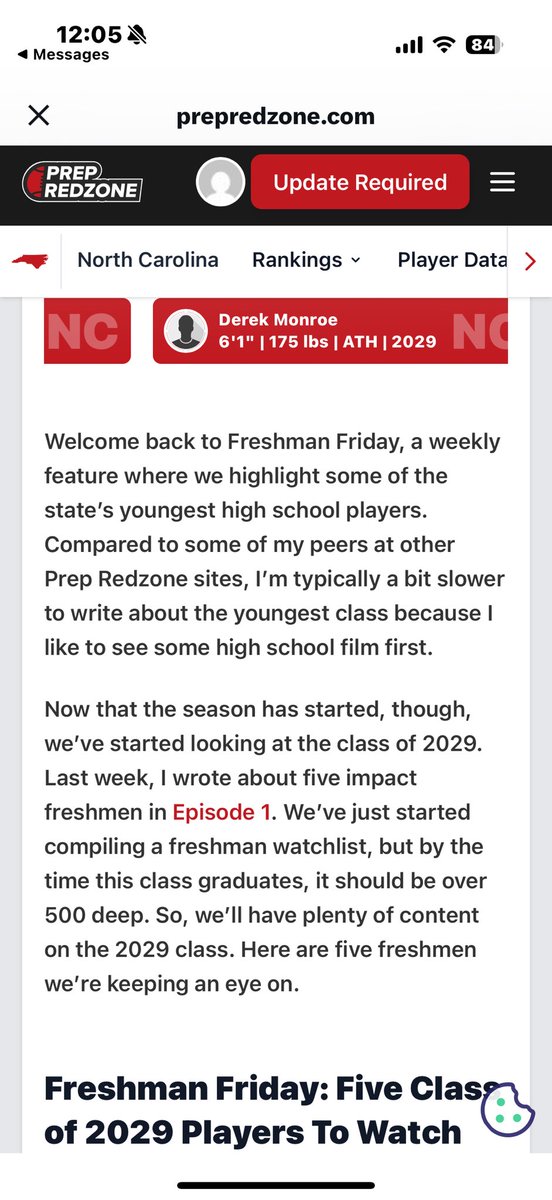 Appreciate the love <a href="/PrepRedzoneNC/">Prep Redzone North Carolina</a> ‼️
