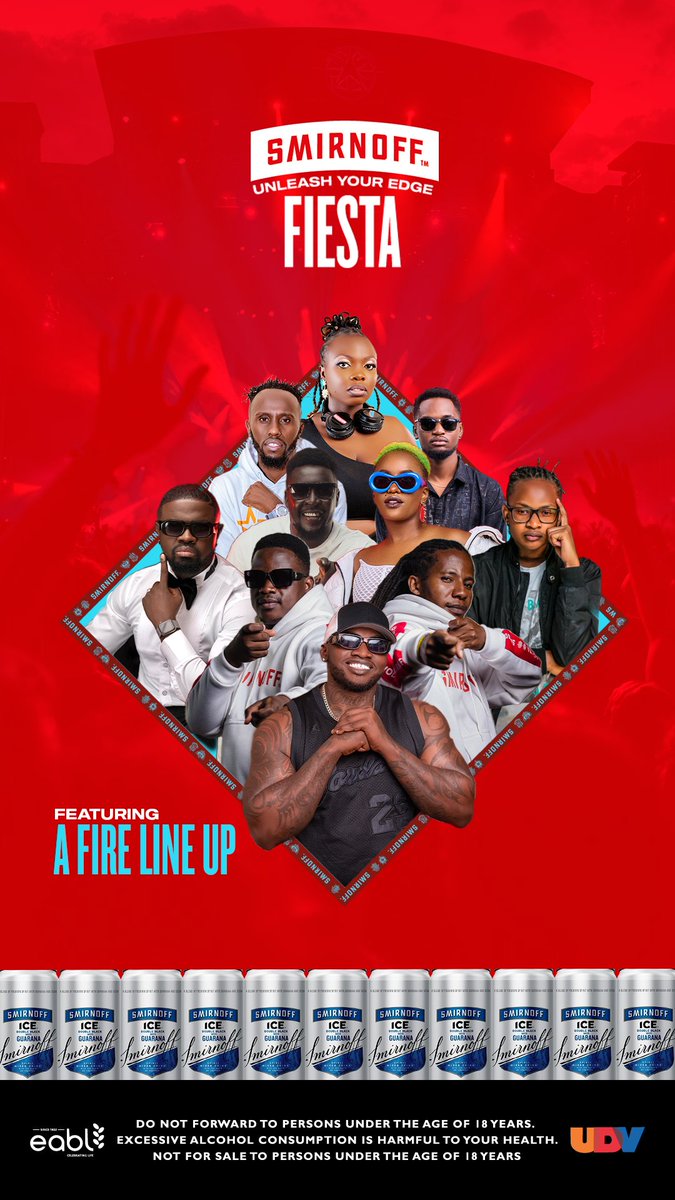 DJ Grauchi on decks, Khaligraph Jones with the bars, Femi One &amp; The Daq Child bringing fire 🔥in the building as we will be indulging in Smirnoff tomorrow. Machakos Golf Club si mchezo! 🎤
#SmirnoffUnleashYourFiesta 
#WeDoWe