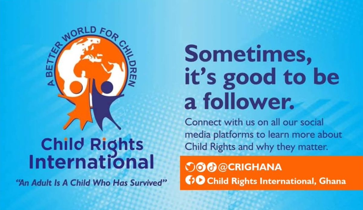 Thank you all for reacting to our posts! We're glad you're interested in child rights. Would you like to stay updated on our work and join the conversation? Like and follow our page.

#AnAdultIsAChildWhoHasSurvived