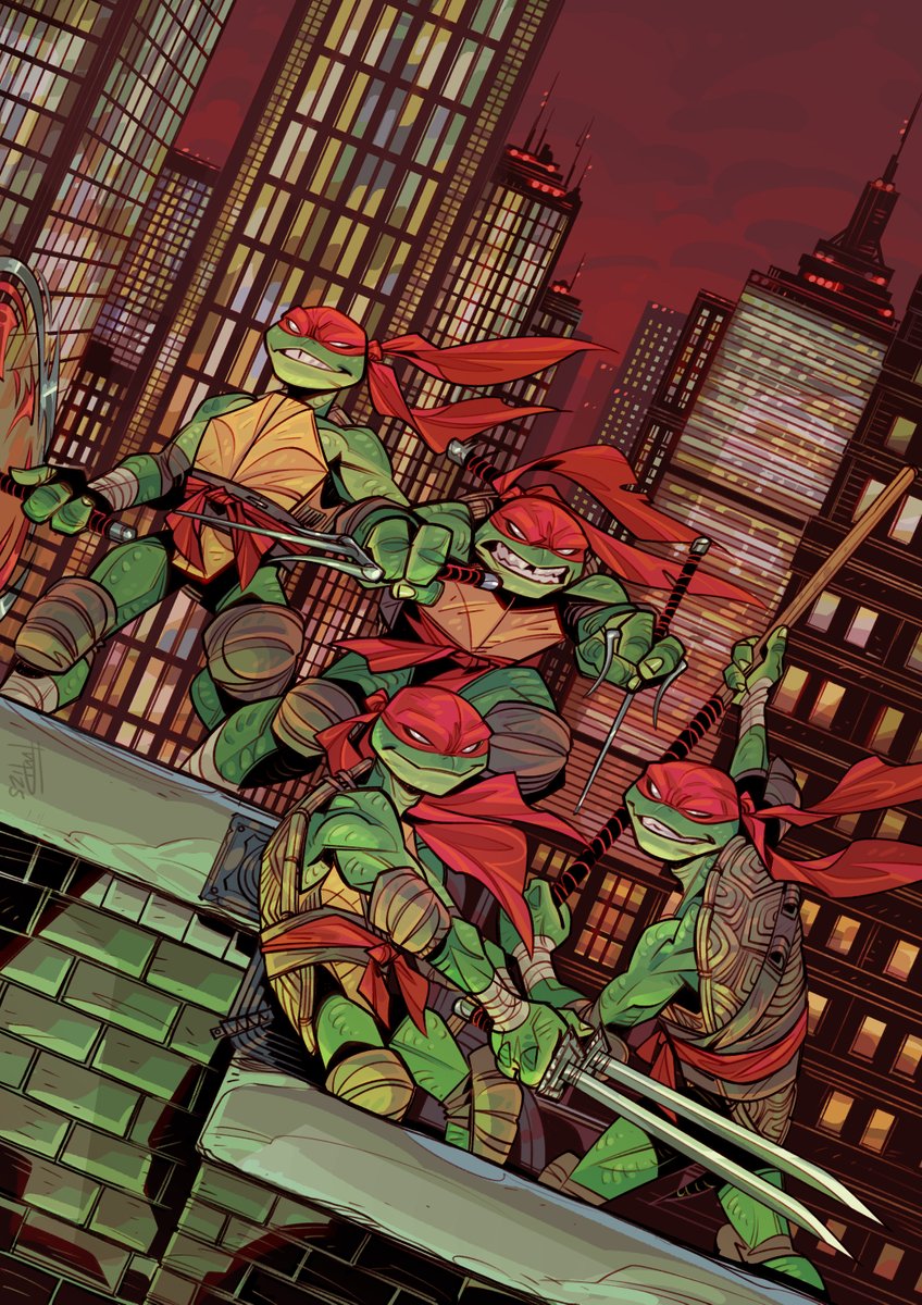 Mirage cover redraw 
#TMNT #teenagemutantninjaturtles