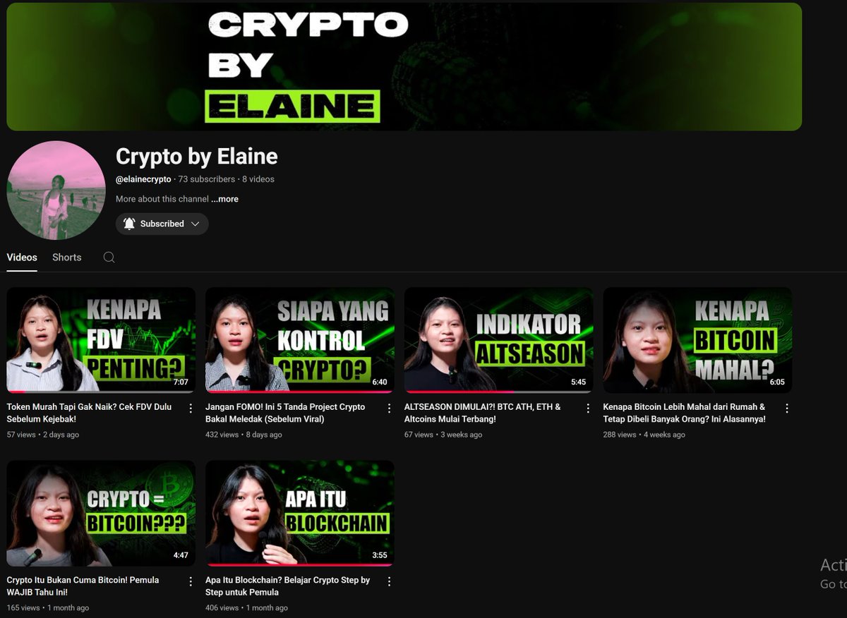 jahap22's tweet photo. Masih awal didunia Blockchain? Yok belajar dari 0 sama cici kita @zaraa_els

Dengan pembahasan ringan dan mudah dimengerti buat kamu jadi pro di dunia #Web3 

 Yok support cici kita :
https://t.co/QDX9wzicXd https://t.co/OlvuJq2PZu