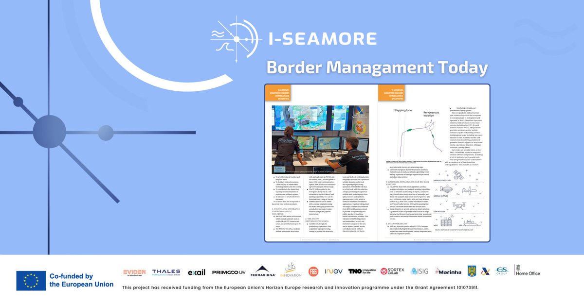 𝗜-𝗦𝗘𝗔𝗠𝗢𝗥𝗘 𝗳𝗲𝗮𝘁𝘂𝗿𝗲𝗱 𝗶𝗻 𝘁𝗵𝗲 𝗹𝗮𝘁𝗲𝘀𝘁 𝗶𝘀𝘀𝘂𝗲 𝗼𝗳 𝗕𝗼𝗿𝗱𝗲𝗿 𝗠𝗮𝗻𝗮𝗴𝗲𝗺𝗲𝗻𝘁 𝗧𝗼𝗱𝗮𝘆 𝗺𝗮𝗴𝗮𝘇𝗶𝗻𝗲! 📰

🔎 Read the full article on page 56 of the magazine 🔗 lnkd.in/d9nDpi2m

#BorderManagement #MaritimeSecurity <a href="/border_mgmt/">IBMATA</a>
