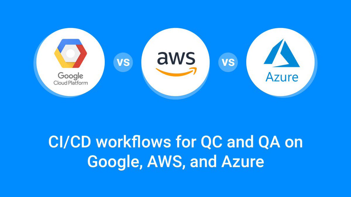 NetLS_Software's tweet photo. CI/CD is more than faster builds — it��s automated QA, zero-downtime deploys, and scalable cloud workflows. Compare #AWS, #Azure, and #GoogleCloud to see which fits your pipeline best. https://t.co/khLV9d0Tyo https://t.co/BikQmntumx