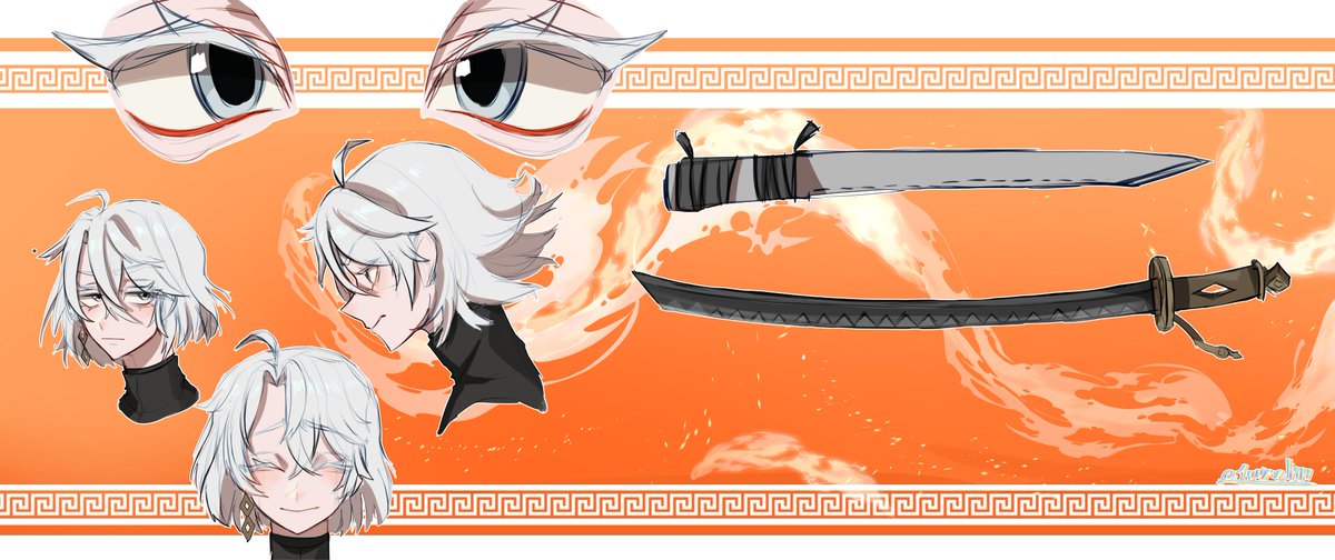 character reference commission for @/gravtail >:DDD

#vgenopen #commission