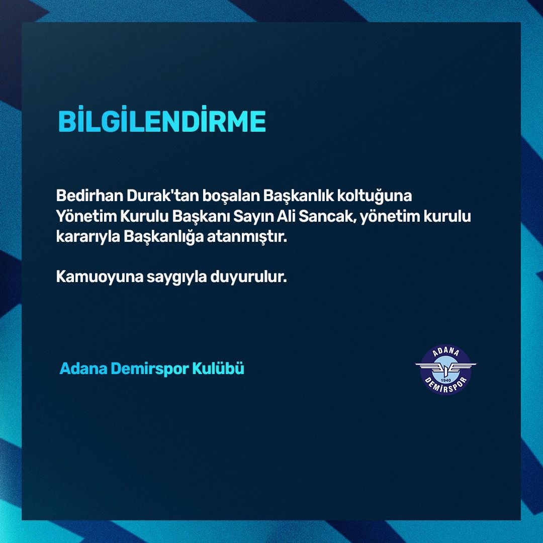 🔵 KAMUOYUNA DUYURU