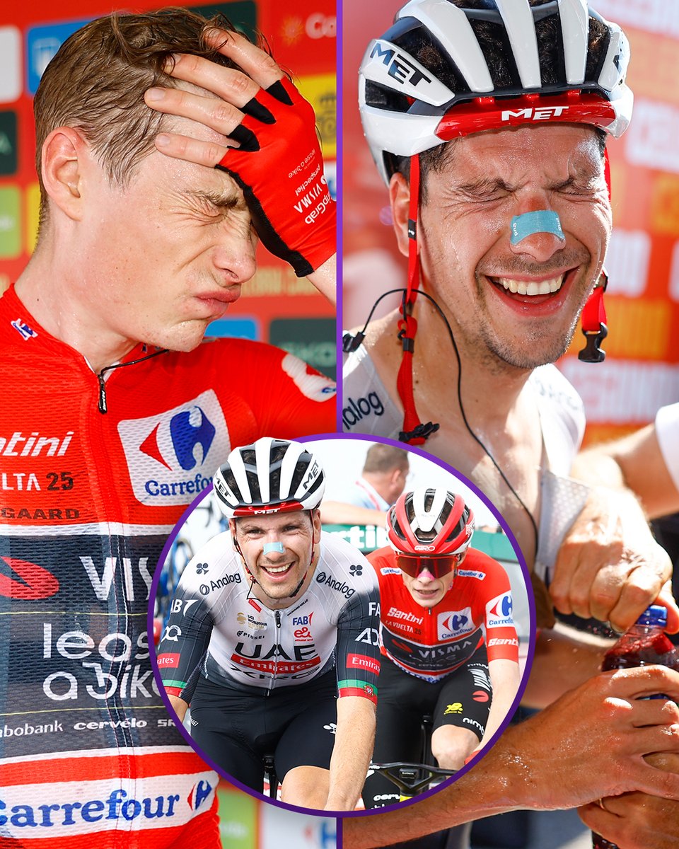 Racing up the Angliru is 𝗣𝗔𝗜𝗡𝗙𝗨𝗟 😩

📸 Sprint Cycling
______
🇪🇸 #LaVuelta25