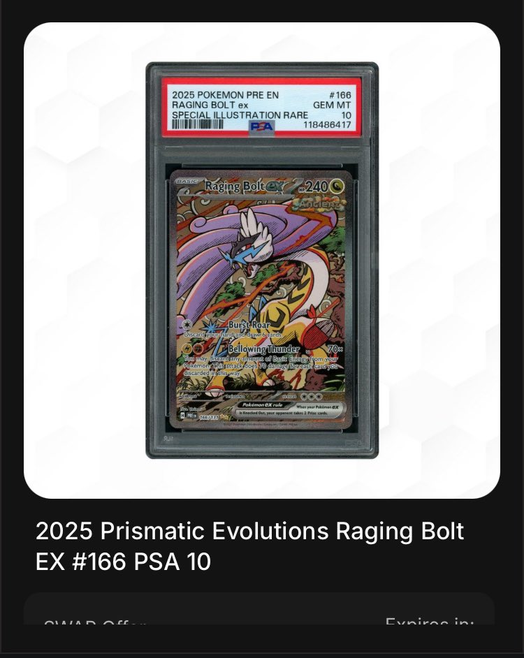 Terry Flaps|PXN1S.ETH| (@terry_flaps21) on Twitter photo Thanks <a href="/beezie_io/">Beezie</a> 🫡
Decided to try my luck on the $30 claw and pulled this bad boy. Thanks <a href="/beezie_io/">Beezie</a> 🫡
Decided to try my luck on the $30 claw and pulled this bad boy.