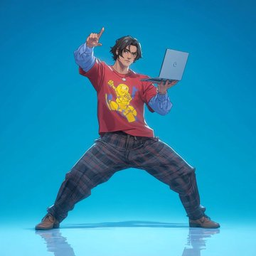 (Fan) Valentine Grok Companion tweet media