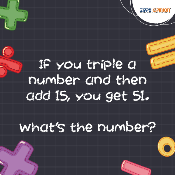 Can you crack this simple math riddle before peeking at the answer? 

Give your brain a quick workout and share it with friends to see who’s the fastest problem-solver!

#ZippyOpinion #ZippyFun #BrainTeaser #RiddleChallenge #QuickMath #MindWorkout #SolveItFast #ChallengeAccepted