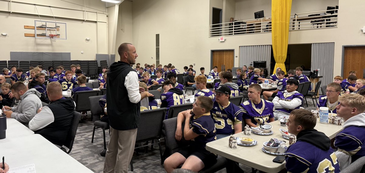 Big thanks to our own <a href="/jrhoff26/">James Hoffman</a> for speaking with our group at spirit breakfast this morning! Are your individual actions aligned with the standard of the team? #WATS
