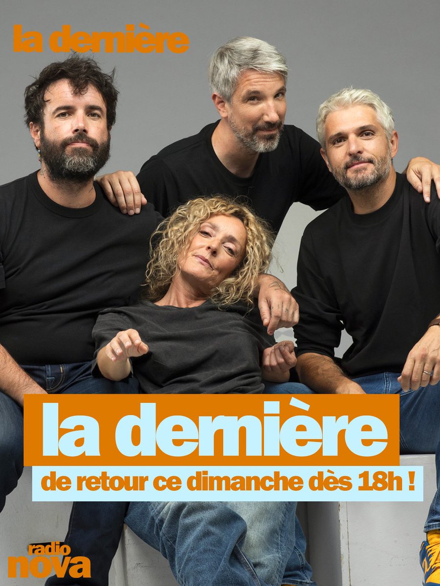 L'actualité n'attend pas : l’émission la plus impertinente de France est de retour !

Guillaume Meurice, Juliette Arnaud, Pierre-Emmanuel Barré, Aymeric Lompret et leurs invité.e.s : branchez-vous ce dimanche dès 18h en direct de Radio Nova et du théâtre L’Européen, à Paris  🎙️