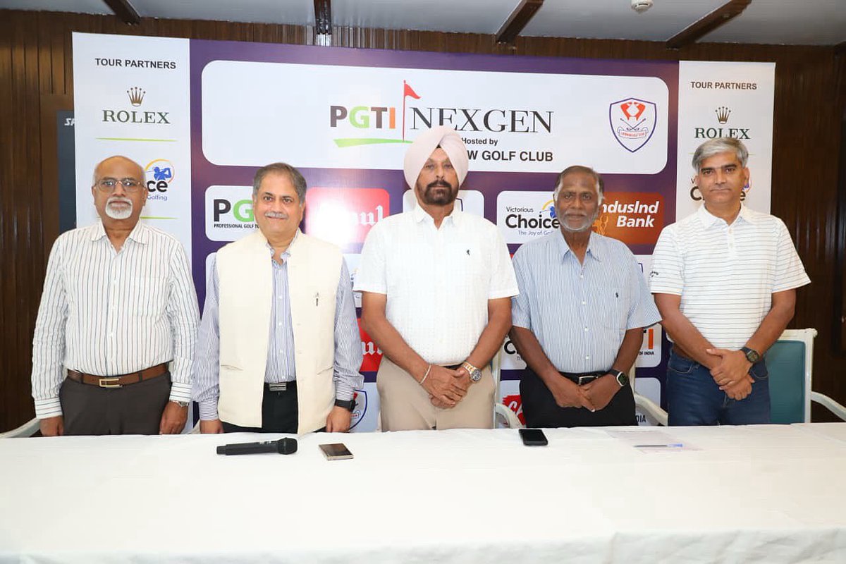 PGTI is back at Lucknow Golf Club after 7 years!

Catch the 7th event of the PGTI NEXGEN season — Sep 9-11
#LucknowGolfClub