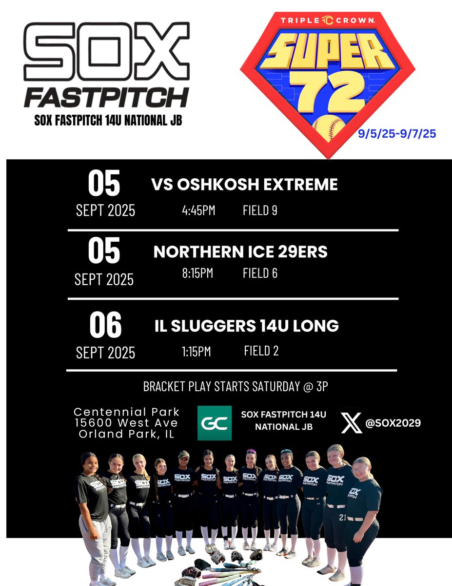 SOX FASTPITCH 14U NATIONAL JB tweet media