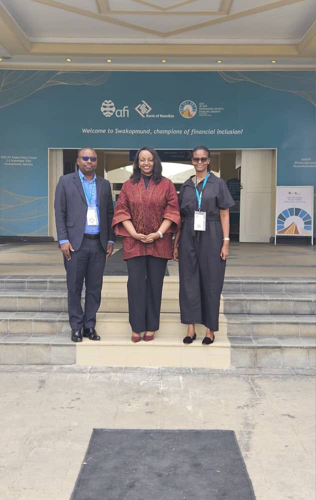 CentralBankRw's tweet photo. In addition to the Chairperson role of the AFI Board, the National Bank of #Rwanda was also appointed Chair of two key AFI working groups; Financial Inclusion Data and Impact (FIDIWG) and Consumer Empowerment and Market Conduct (CEMCWG).
#AFIGPF
#BNREngage
#KnowYourCentralBank https://t.co/uPsgjk5c6A