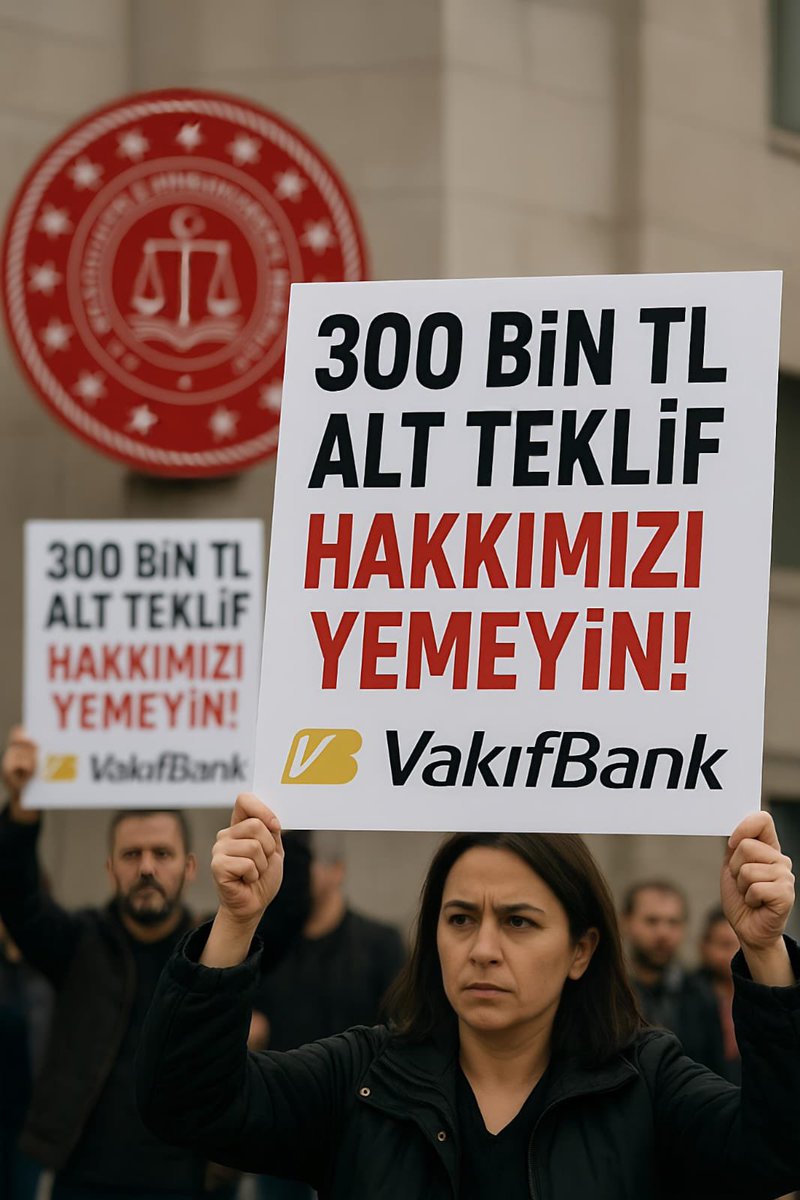 Kamu bankaları en fazla kârı 
Adalet Bakanlığından alıyor. 

İhaleyi alacak banka bizlerin maaşı hariç sadece İş Yurtlarının milyonlarca lirasını çeviriyor. 

O yüzden promosyonun en az 300 bin ₺ olması lazımdır.

#VakıfbankAdaletliOl