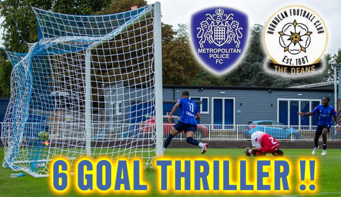 Met Police FC (@metpolicefc) on Twitter photo ๐ฅ๐ฒ-๐๐ถ๐๐ฒ ๐๐ต๐ฒ ๐ฒ ๐๐ผ๐ฎ๐น ๐ง๐ต๐ฟ๐ถ๐น๐น๐ฒ๐ฟ ๐ฉ๐ ๐๐ผ๐ฟ๐ป๐ฑ๐ฒ๐ฎ๐ป
If you weren't there then catch up on our <a href="/IsthmianLeague/">The Pitching In Isthmian League</a> Match Vs <a href="/Horndean_FC/">Horndean FC</a> by clicking on the link below. <a href="/NonLeaguePaper/">The Non-League Paper</a> <a href="/NonLeagueCrowd/">Non League Crowds</a> <a href="/nonleagueshow/">Non League Show</a> #UpTheMet
๐youtu.be/bxLqlAkMpKI ๐ฅ๐ฒ-๐๐ถ๐๐ฒ ๐๐ต๐ฒ ๐ฒ ๐๐ผ๐ฎ๐น ๐ง๐ต๐ฟ๐ถ๐น๐น๐ฒ๐ฟ ๐ฉ๐ ๐๐ผ๐ฟ๐ป๐ฑ๐ฒ๐ฎ๐ป
If you weren't there then catch up on our <a href="/IsthmianLeague/">The Pitching In Isthmian League</a> Match Vs <a href="/Horndean_FC/">Horndean FC</a> by clicking on the link below. <a href="/NonLeaguePaper/">The Non-League Paper</a> <a href="/NonLeagueCrowd/">Non League Crowds</a> <a href="/nonleagueshow/">Non League Show</a> #UpTheMet
๐youtu.be/bxLqlAkMpKI