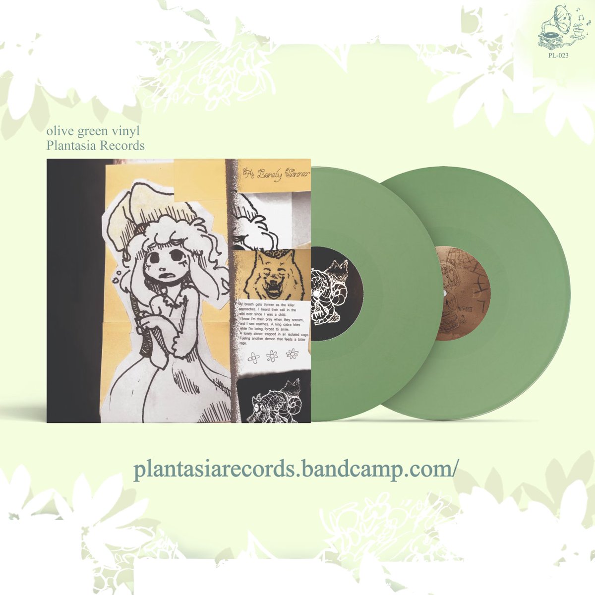 In collab with Cyan Sun &amp; Starrcade, <a href="/samlrcREAL/">samlrc 🇵🇸</a> - A Lonely Sinner is available for pre-order until Sept 30th!  Featuring both the [untitled] EP and txt as bonus tracks! 

Vinyl available in 3 colours:
Sky Blue via Cyan Sun Records (US)
Canary Yellow via Starrcade Records (US)