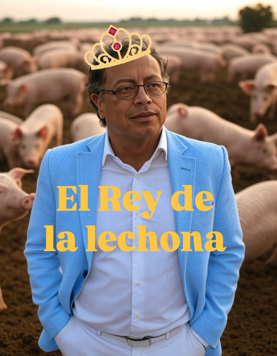 Larga vida al rey. Al rey de la lechona.