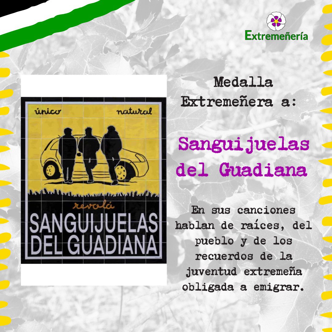 🏅Cerramos nuestra edición #MedallasExtremeñeras2025 con el reconocimiento a nuestros jóvenes Sanguijuelas del Guadiana #DíadeExtremadura #Extremadura 💚🤍 🖤