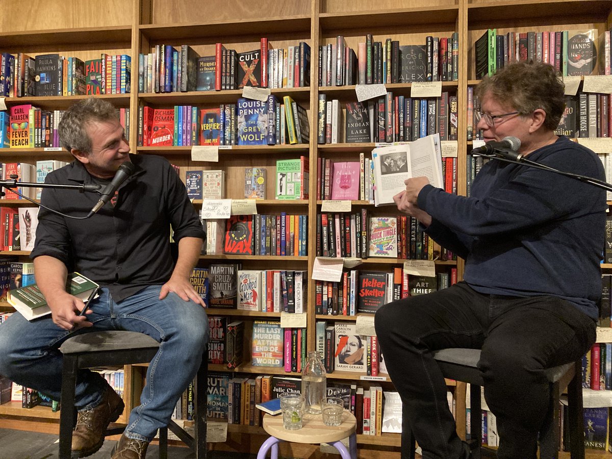Overheard at Booksmith SF: "I use real facts, but facts don’t make a story true." -- <a href="/Peter_Orner/">Peter Orner</a> (in conversation with <a href="/itsJason/">Jason Roberts</a>)