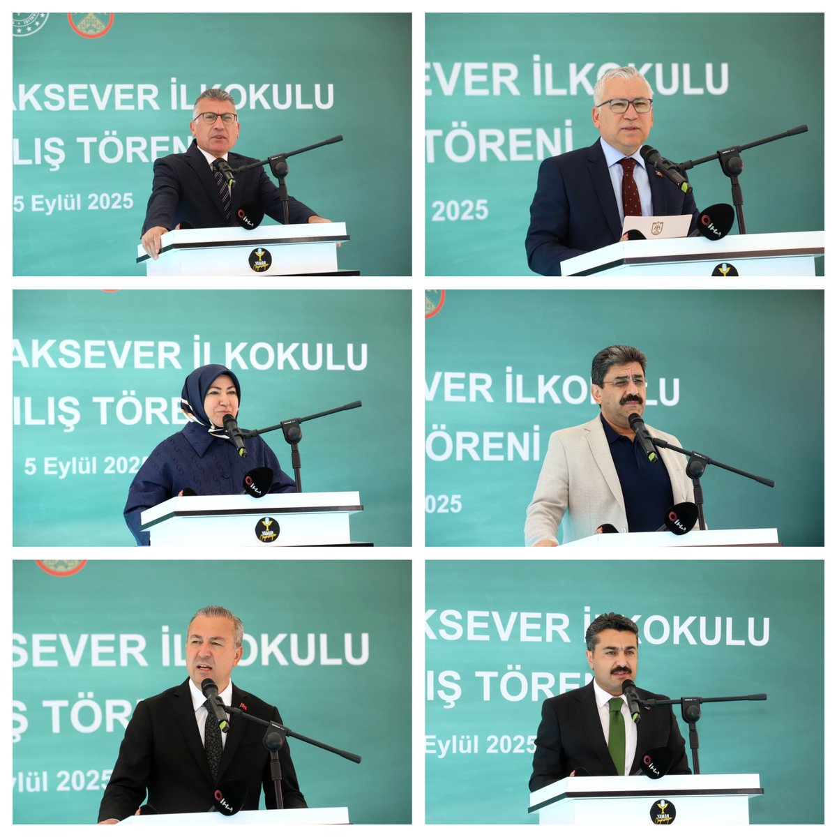 Sivas Valiliği himayesinde yürütülen; "Eğitime Hayat Verenler Projesi" kapsamında Kaleardı Mahallesinde inşa edilen 12 derslikli Burhan Haksever İlkokulunun açılış töreni düzenlendi.

<a href="/tcmeb/">Millî Eğitim Bakanlığı</a> 
<a href="/Yusuf__Tekin/">Yusuf Tekin</a> 
<a href="/valisimsek/">Yılmaz Şimşek</a> 
<a href="/erdogan_fatih66/">Fatih Erdoğan🇹🇷</a>