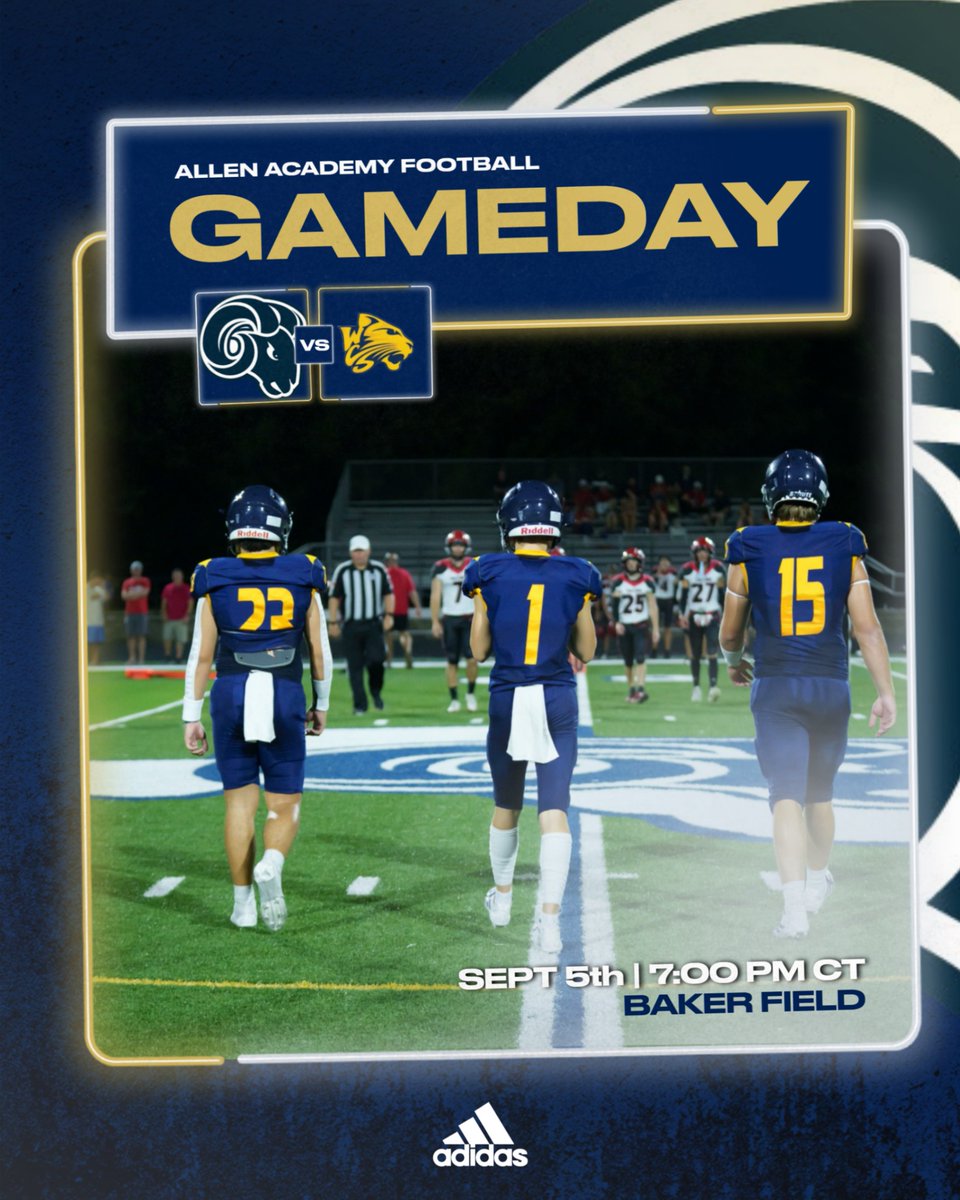 Allen Academy Rams Football tweet media