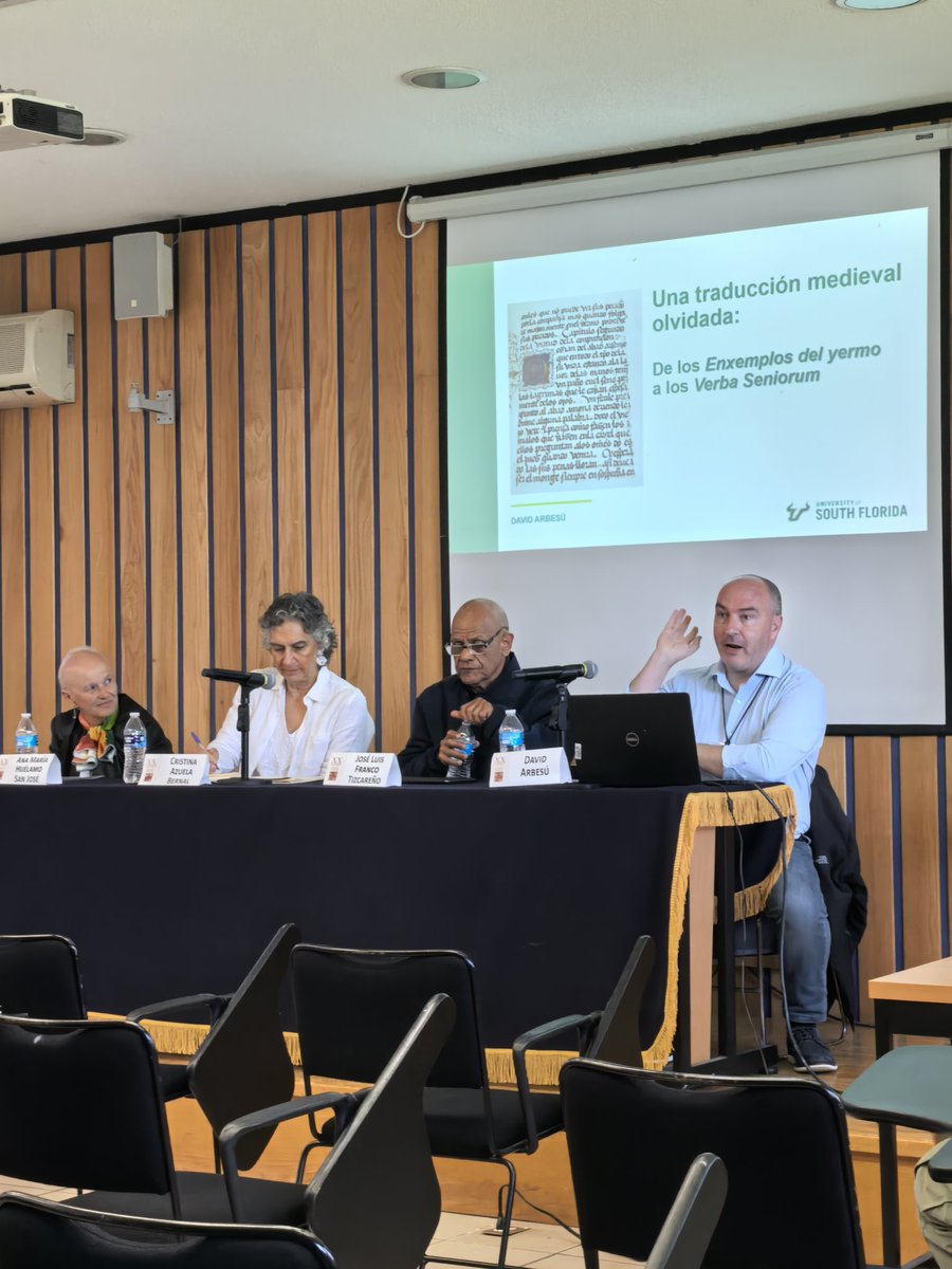 david arbesú sobre la edición de los _verba seniorum_. <a href="/SomosAHLM/">Asociación Hispánica de Literatura Medieval (AHLM)</a>