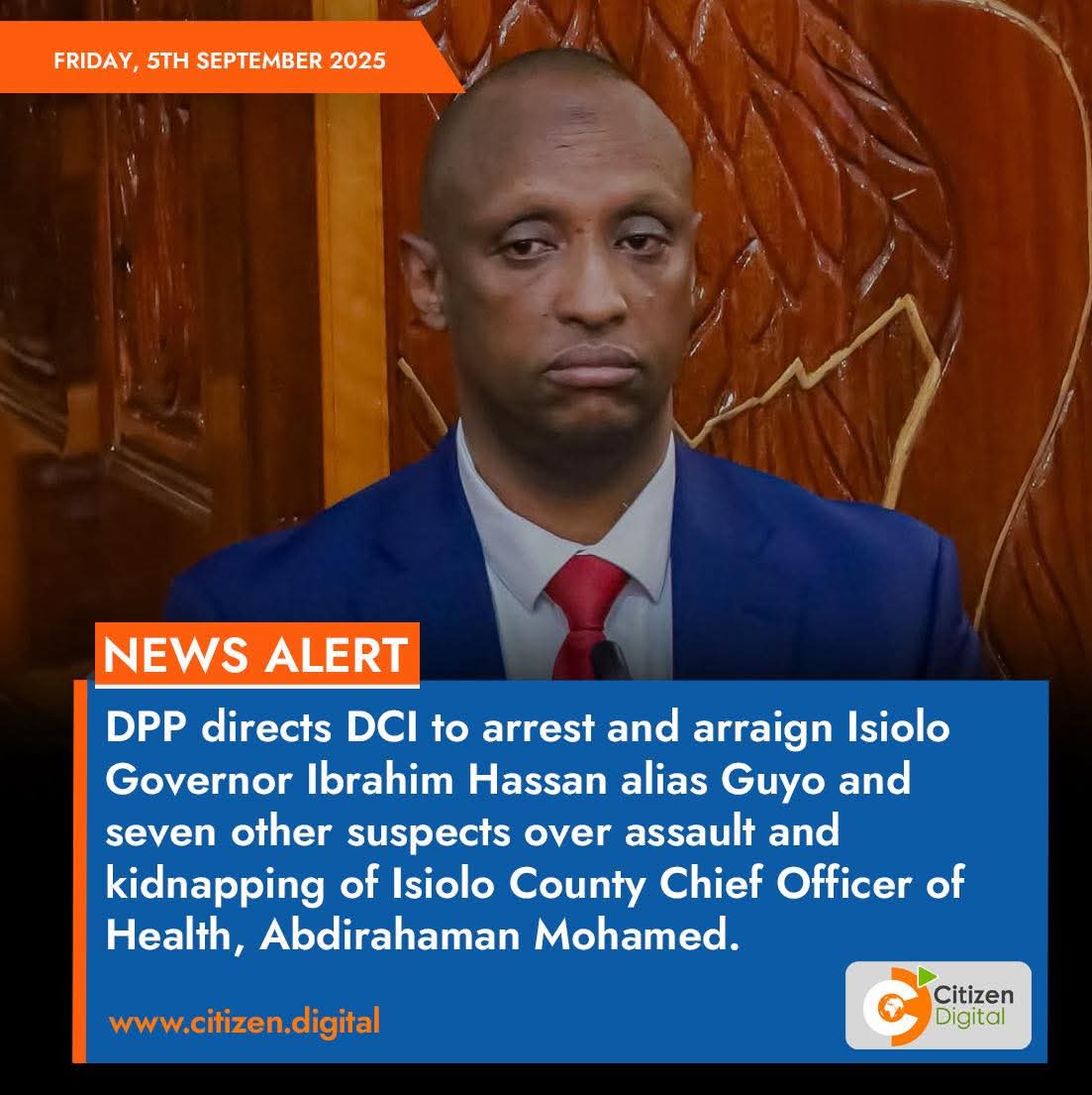 Oya, <a href="/DCI_Kenya/">DCI KENYA</a> 👇

Lakini, Huyu Guyo, I should unda his Tea 

Guy is running Isiolo like Afghanistan! 

Beheading. Kidnapping. Assaults 

What's happening in Oria Politics Kenya?

Can we have some ORDER!

Hii sio Lebanon, Kenya is secular, tuwe na HESHIMA! 

Ama mrudi Somalia