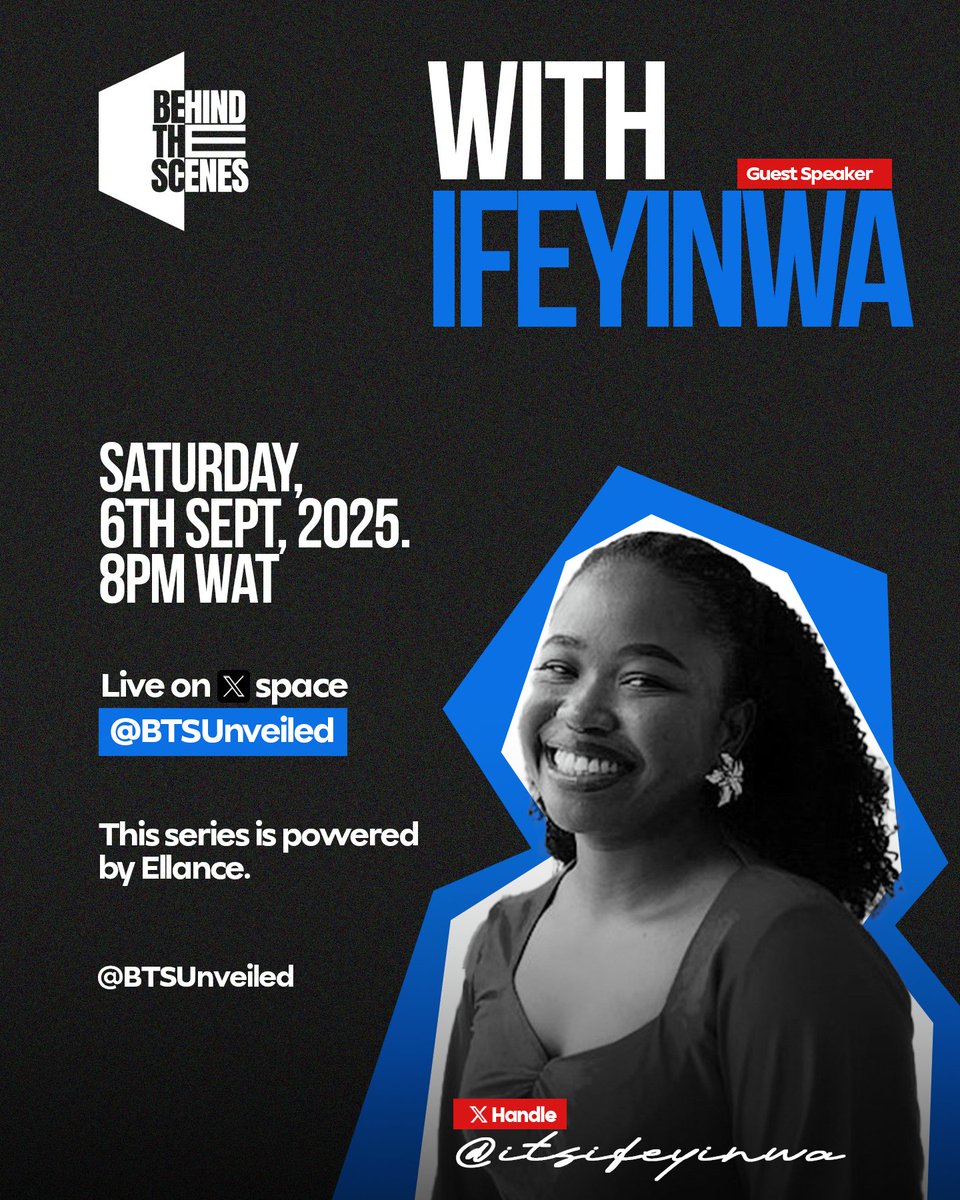 Once upon a time,
I was a sapa-ridden designer.
Until...

Hello guys 👋🏽 
I'm speaking tomorrow about my design journey up until now. 
Come gist with me.

Set your reminder 
x.com/i/spaces/1ynJO…