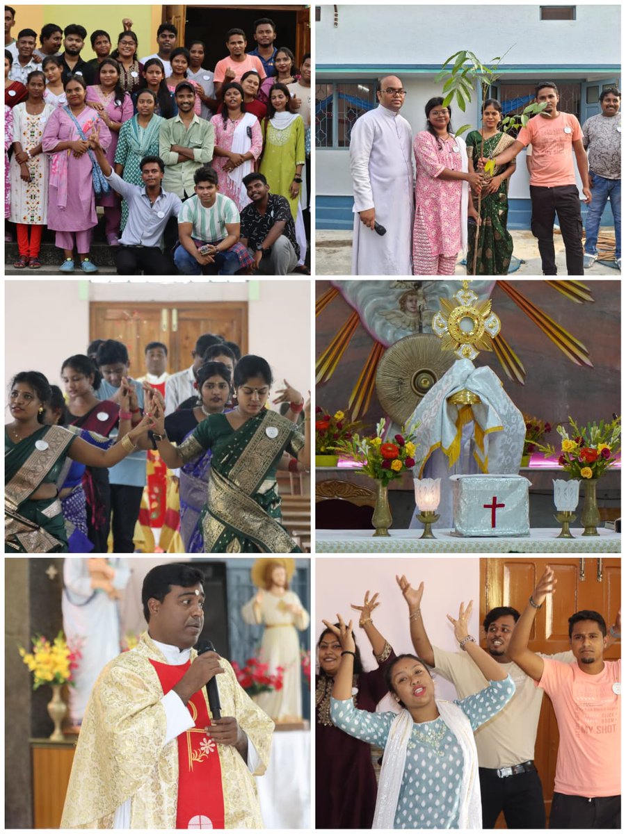 kolkatasalesian's tweet image. National Youth Sunday at Muktinagar Parish, Krishnagar rocked! 🙌 85 youths from Muktinagar, Chandra, and Amghata brought high energy and left with happy hearts. #NationalYouthSunday #MuktinagarParish #Krishnagar