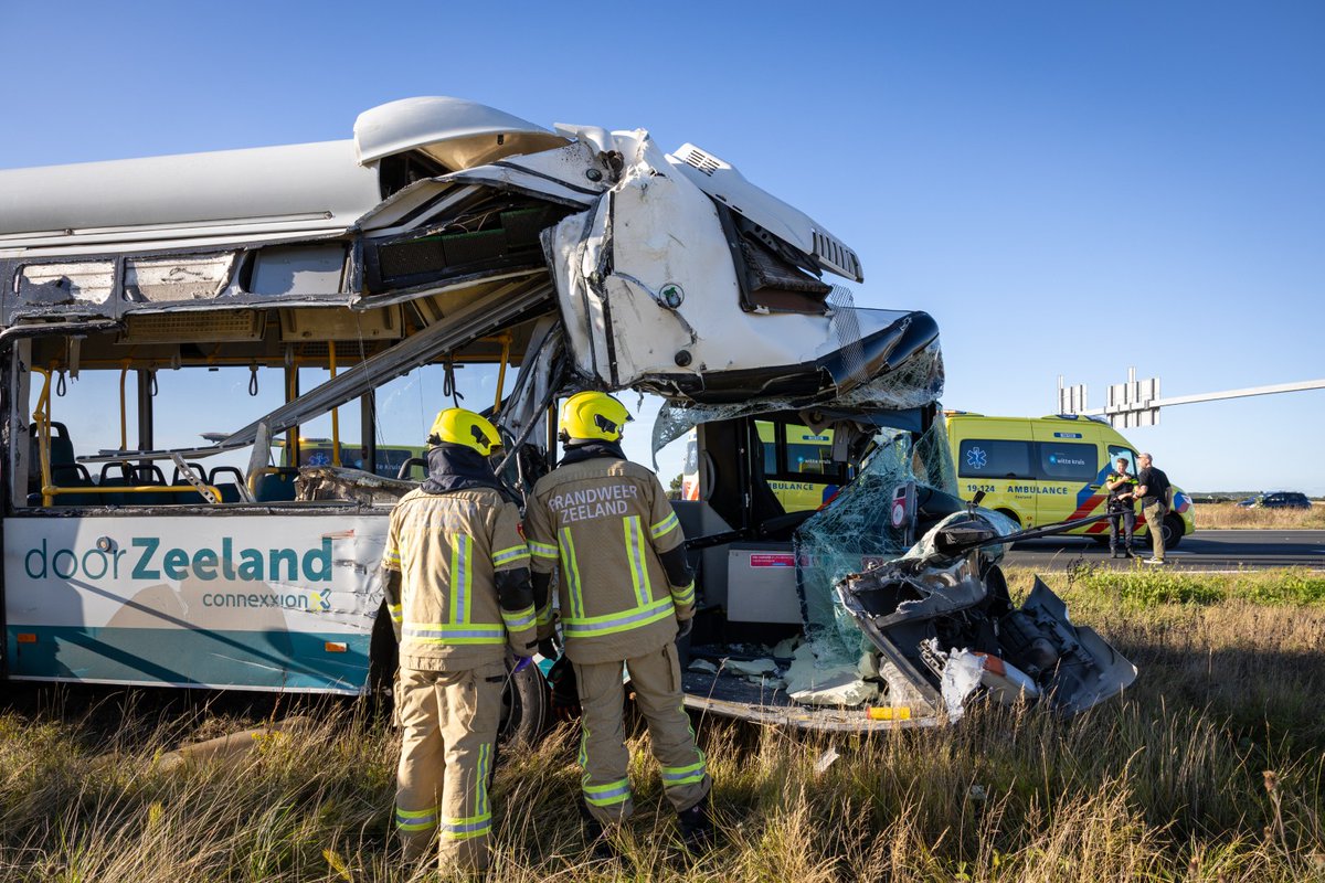 Ongeval op de N62 bij 's-Heerenhoek