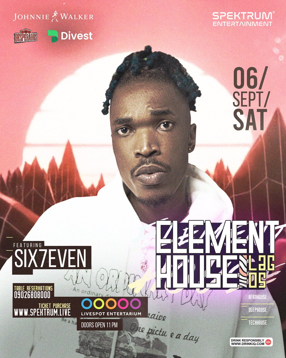 DjSix7Even's tweet image. TOMORROW WE DANCE TILL SUNRISE
#elementhouse #pineapplehead🍍