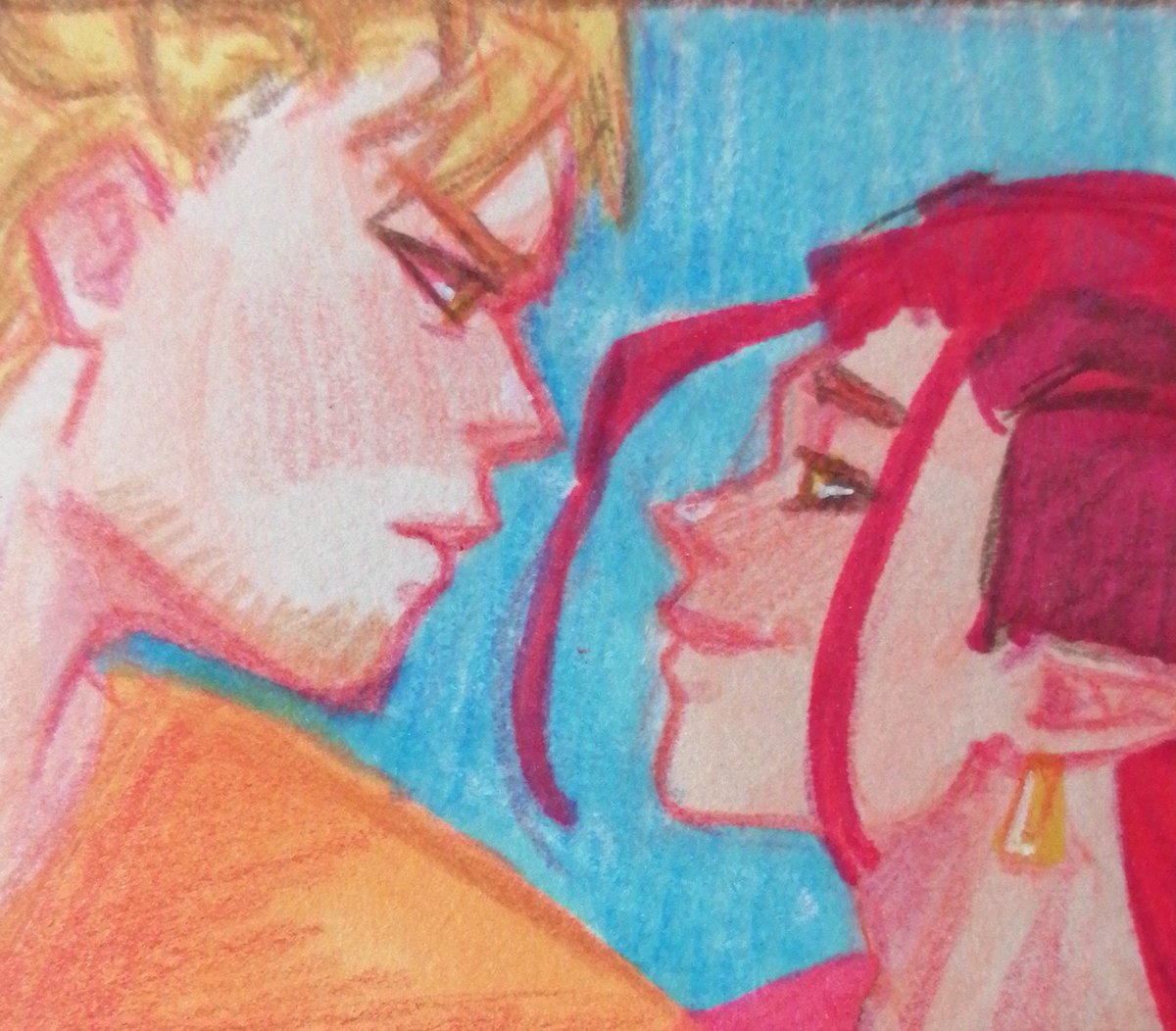 Un dibujo rápido y trucho en tradicional de ni y rodan por que ya solo quería dormir

#ラドン #rodan #Godzilla #fanart #ゴジモス #キング・オブ・モンスターズ #kingofthemonsters #chibi  #gijinka #擬人化 #sketch #rodorah #ギドラ #ghidorah #kingghidorah