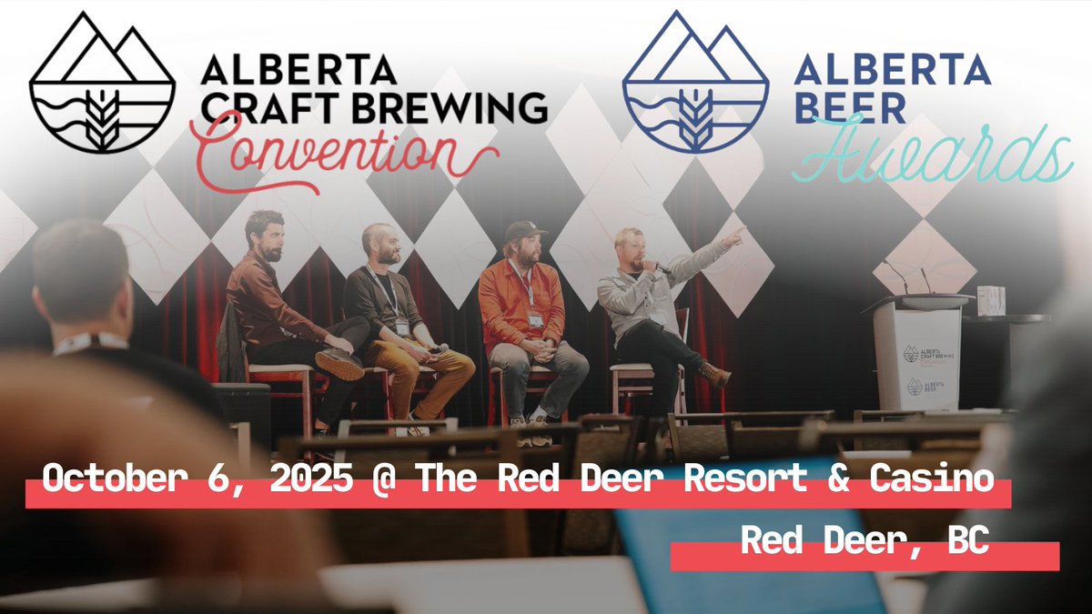 The Alberta Craft Brewing Convention &amp; Alberta Beer Awards are happening October 6 in Red Deer — and Team GLBC can’t wait to raise a glass and connect with our amazing Alberta customers. For more details, visit abcraftbrewing.ca #craftbeer #albertabeer