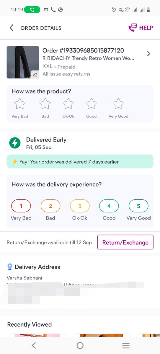 Varshasabhani's tweet photo. @Meesho_Official Ordered 2 quantity of product &amp; it's prepaid order but received only 1 quantity &amp; now they are saying they can't help me without any cross confirmation with seller. Worst service ever how I can get back my money?It's a fraud! https://t.co/Aq0tB0OaBZ